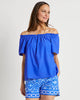 Jude Connally Georgia Top Cobalt Blue SS23