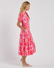 Jude Connally Portia Dress Butterfly Tile Sorbet MADE IN USA