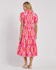 Jude Connally Portia Dress Butterfly Tile Sorbet MADE IN USA