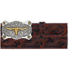 Justin Little Texas Leather Belt Aged Bark C60115 - Saratoga Saddlery & International Boutiques