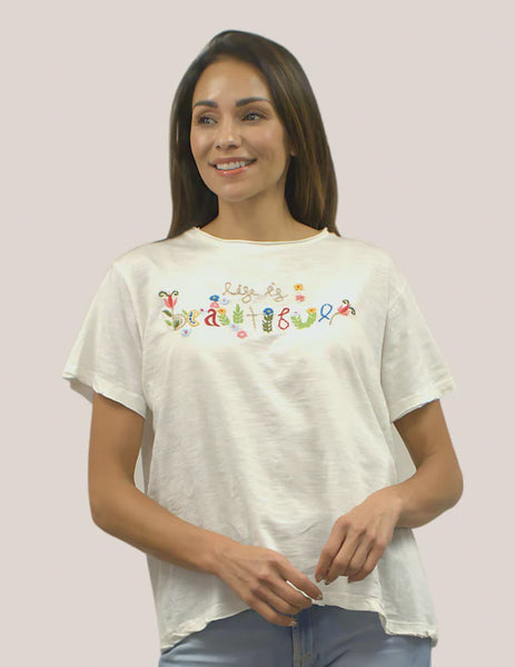 Caite & Kyla Abha Tee KSBHC01 - Saratoga Saddlery & International Boutiques