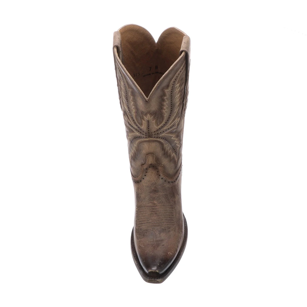 Lucchese Women's LD M5067 S54 Brown Marcella Cowboy Boot