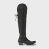 Lane Lexington Knee High Corset  Black Suede LB0499F-050 SS25