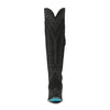Lane Lexington Knee High Corset  Black Suede LB0499F-050 SS25