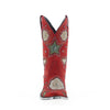 Womens Red Tall Cowboy Boots Liberty Black Anabella Nubuck Grace Rojo
