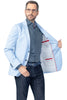 7 Downie Street SYDNEY Light Blue Sports Coat Blue Blazer