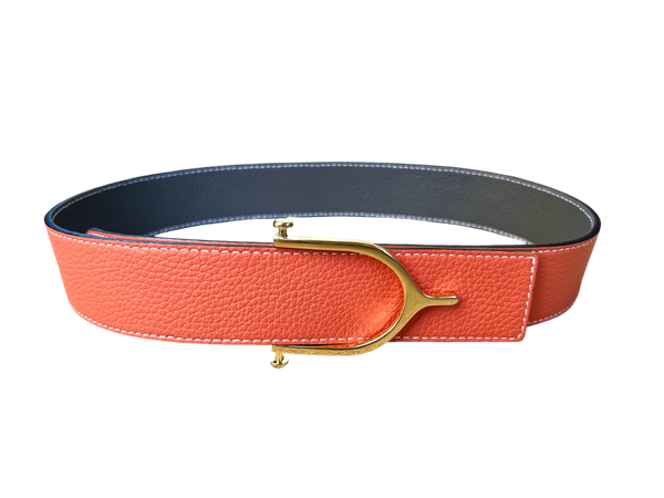 Lilo Daroca Reversible Belt Inglesa Spur Bit Buckle 131260 SS25