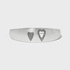 Brighton Love Messages B Simple Hinged Bangle JF0424 FW26