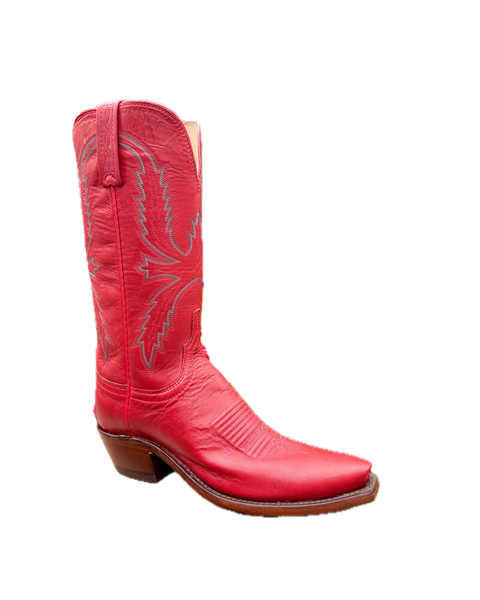Lucchese Women's Savannah Red Cowboy Boots N4873 SS25
