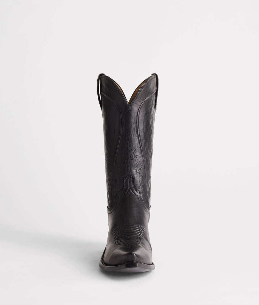 Lucchese Men's Bart N1597 Black Cowboy Boots Made in Texas