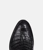 Lucchese Men's Charles Black Caiman Crocodile Black Boot M1636