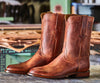 Lucchese Mens Tanner Roper Cowboy Boots GY3513 Peanut Brittle
