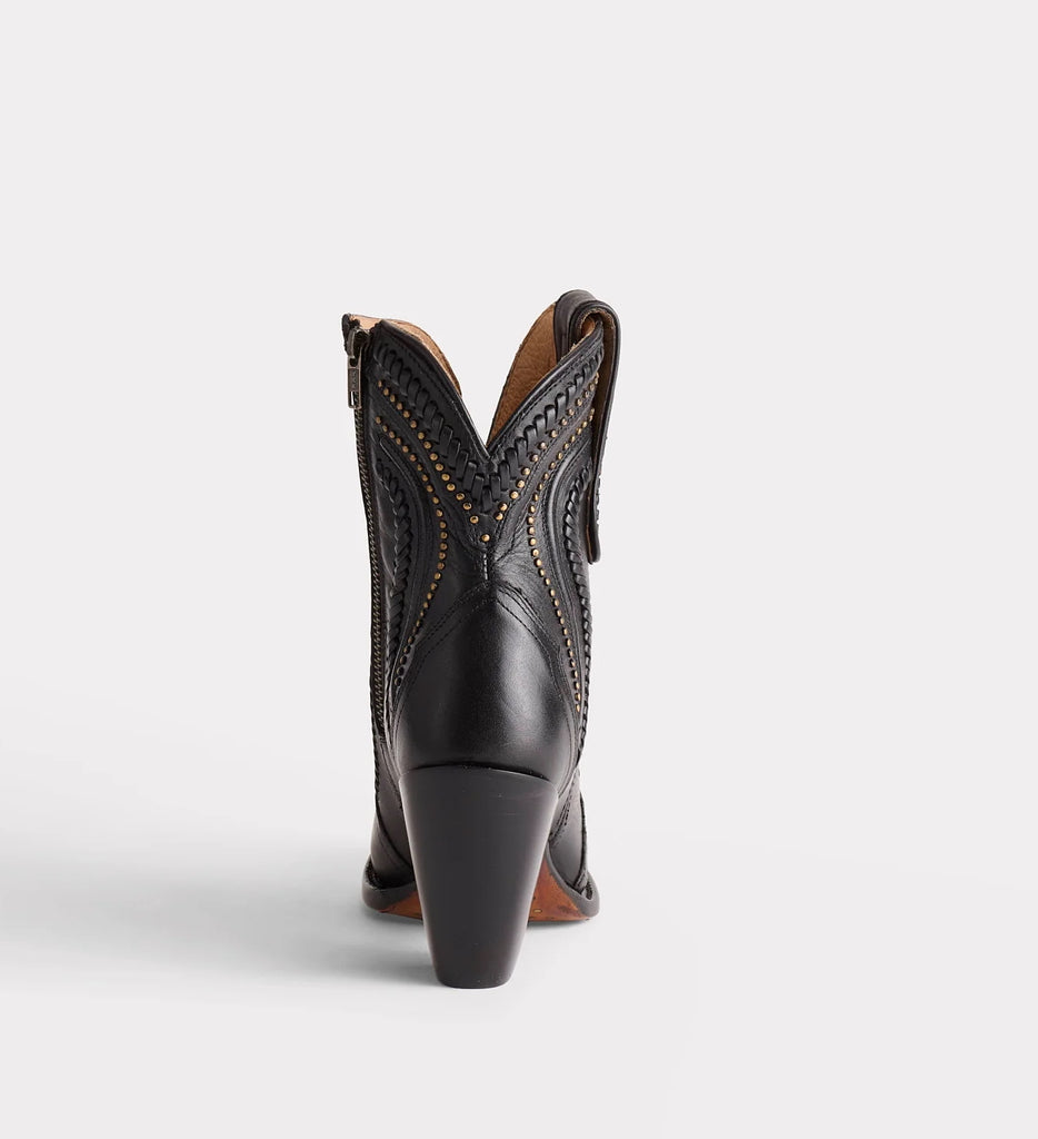 Lucchese Women's BLACK Ankle Shanae Boot M6089
