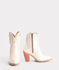 Lucchese Women's Cream Color Ankle Boots Shanae M6091