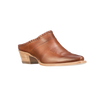 Lucchese Women's I6115 Kim Mule Slide Shoe Tan Low Heel Lucchese Womens slide in brown Kim  I6115 I6115