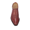 Lucchese Women's I6116 Kim Mule Slide Shoe Red Low Heel