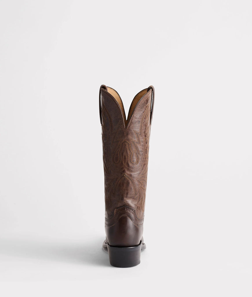 Lucchese Women's Savannah Cowboy Boot Brown N4554 Made in TEXAS