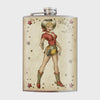 Lucky Jack Flask- Howdy Boys Cowgirl FK-0087