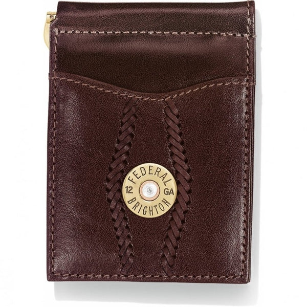 Brighton Macon County Money Clip Wallet E70055 FW25 - Saratoga Saddlery & International Boutiques