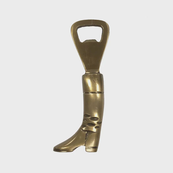 Madison Bay Brass Boot Bottle Opener SS24