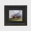 Madison Bay Horse Race Framed Oil Painting Print On Canvas SS24