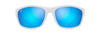 Maui Jim 869-05 NUU LANDING White Blue Hawaii