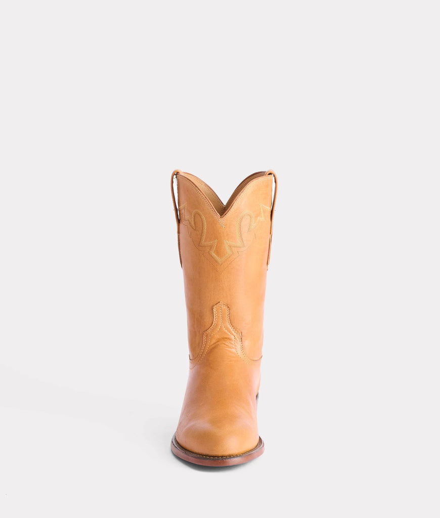Men's Lucchese Sunset Roper Cowboy Boots in Honey Tan CL6504 C2