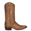Men's Tan Leather Cowboy Boots Round Toe for Riding L5888 by Circle G Corral Boots