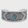 Montana Silver Smith Blue Spring Turquoise Cuff Bracelet BC5230 SS25