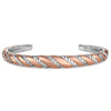 Montana SilverSmiths Draped in Light Crystal Cuff Bracelet BC6526 SS26