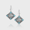 Montana Silversmith Bluebell Charm Turquoise Earrings ER6536 SS26