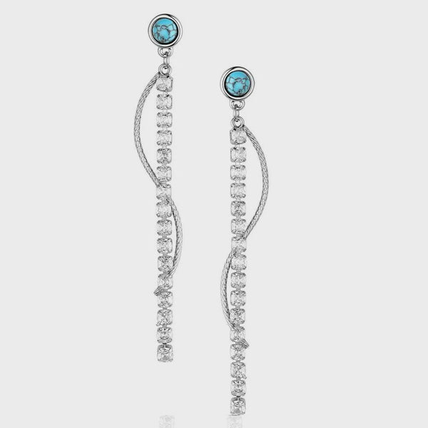 Montana Silversmith Canyon Serenade Turquoise Earrings ER6484 FW26