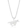 Montana Silversmith Out West Running Horse Necklace NC6136 SS26