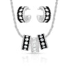 Montana Silversmiths Crystal Shine Jewelry Set JS1032 SS25