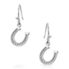 Montana Silversmiths Dainty Horseshoe Earrings ER5941 SS25