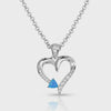 Montana Silversmiths Love Everlasting Opal Crystal Necklace NC5708 SS25