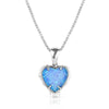 Montana Silversmiths Heart's Flame Opal Necklace NC5873 SS25