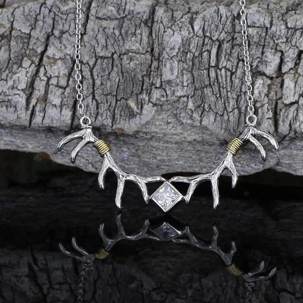 Montana Silversmiths Jewelry Pursue the Wild Nature's Art Necklace SLKTNC3294