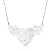 Pure Heart Silver and Gold Necklace Montana Silversmiths Jewelry NC6061