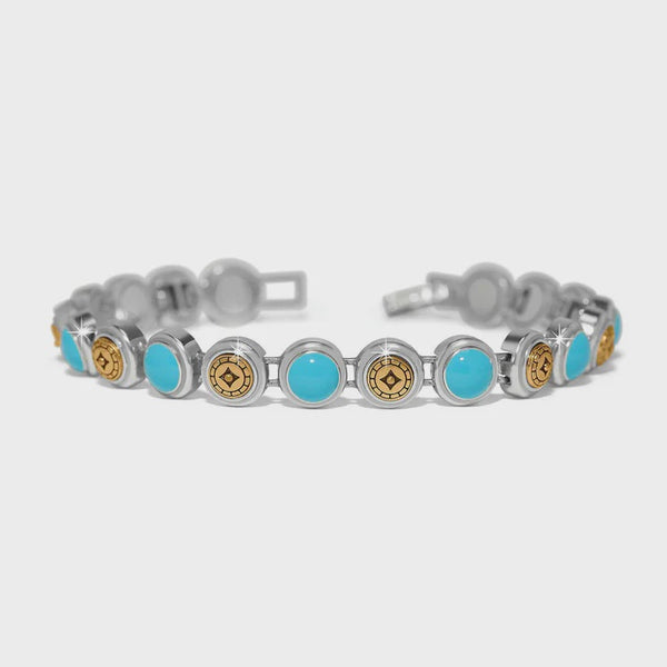 Brighton Mosaic Cerrillos Link Bracelet JF0431 SS26