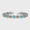 Brighton Mosaic Cerrillos Link Bracelet JF0431 SS26