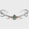 Montana SilverSmiths Mountain Monarch Turquoise Cuff Bracelet KTBC6427 FW26 - Saratoga Saddlery & International Boutiques