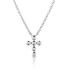 Montana Silversmith Simple Belief Crystal Cross Necklace NC5859 FW26