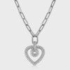 Montana Silversmith Heart of Radiance Crystal Necklace NC6472 FW26