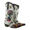 Old Gringo L3779-1 Women's Cowboy Boots Catarina in White The Day of the Dead