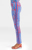 Gretchen Scott Stretch Pull on Pants in Blues Grand Bazaar