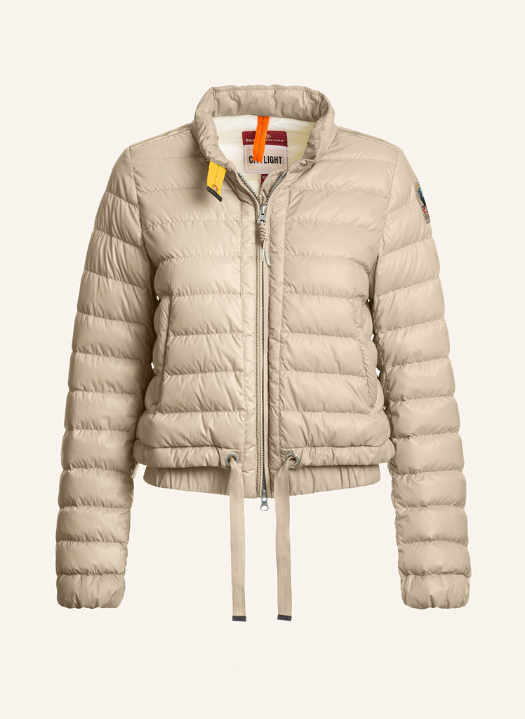 Parajumpers Women's Akane Down Jacket in Moonbeam Beige