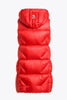 Parajumpers Women's ZULY Down Vest in Red HORMUZ PWPUHY35