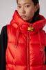 Parajumpers Women's ZULY Down Vest in Red HORMUZ PWPUHY35