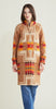 Pendleton Women's Harding ARCHIVE BLANKET Wool Coat TE188